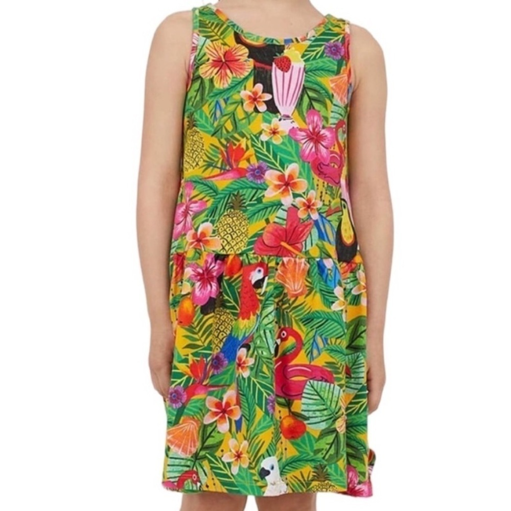 Emma Jayne x H&M Floral Tropical Sleeveless Dress